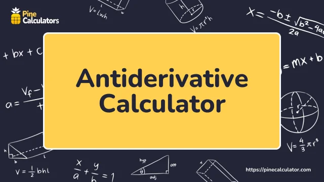 Antiderivative Calculator with Steps