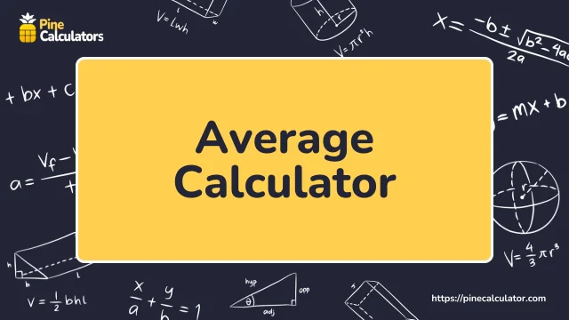 Average Calculator with steps
