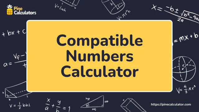 Compatible Numbers Calculator with steps