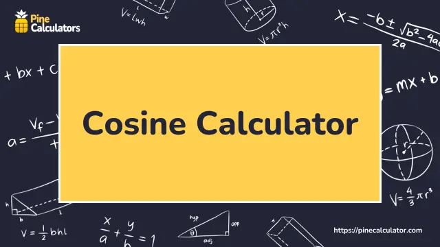 Cosine Calculator