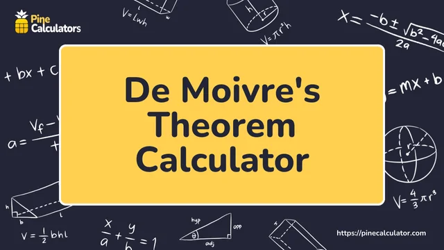 De Moivre's Theorem Calculator | Find the de Moivre’s Theorem!