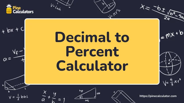 decimal to percent calculator with steps