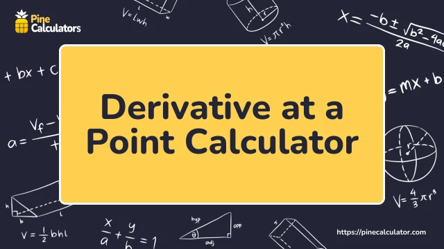 Derivative at a point Calculator with Steps