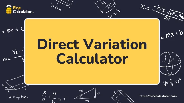 direct variation calculator with steps