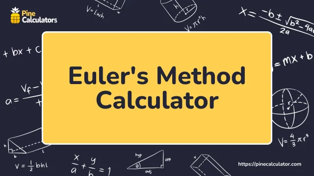 Euler's Method Calculator with Steps