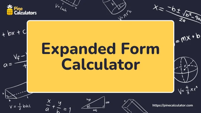 Expanded Form Calculator with Steps