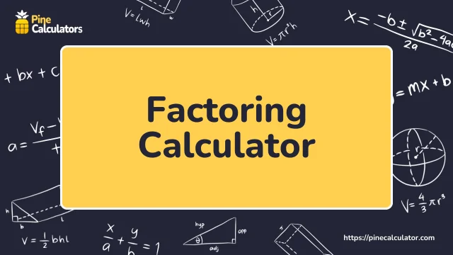 Factoring Calculator with Steps