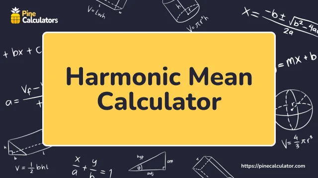 Harmonic Mean Calculator with Steps