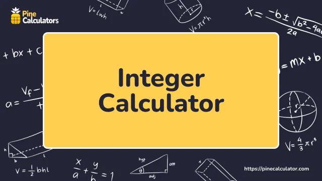 Integer Calculator with Steps