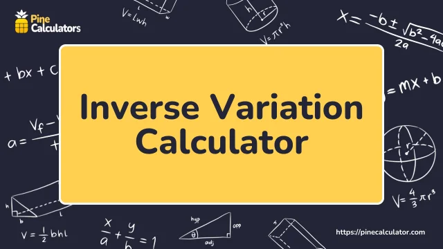 inverse variation calculator with steps