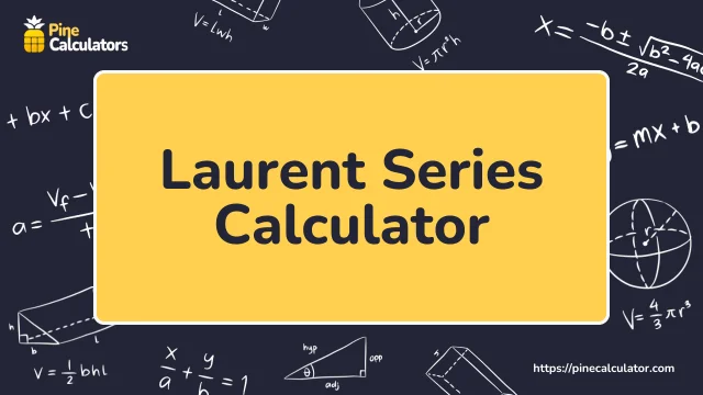 Laurent Series Calculator with Steps