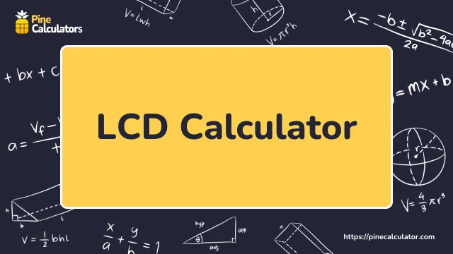 LCD Calculator with steps