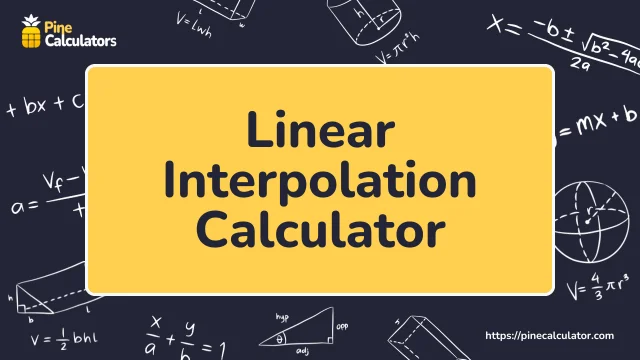 Linear Interpolation Calculator with steps