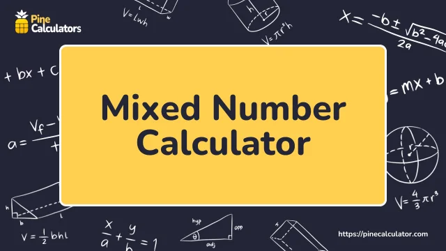 Mixed Number Calculator with steps