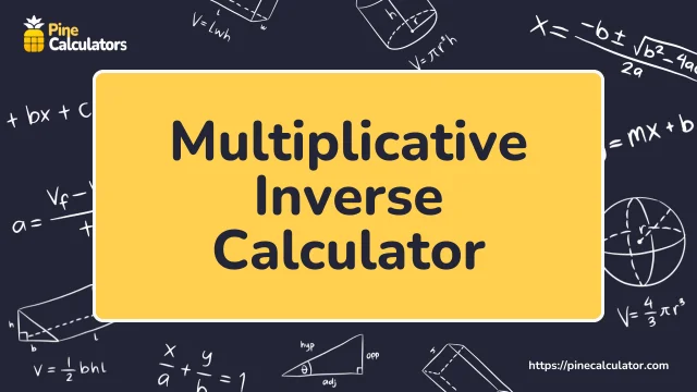 Multiplicative Inverse Calculator with Steps