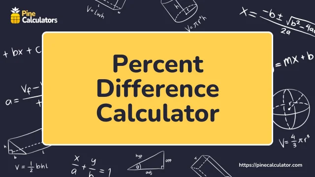 percent difference calculator with steps