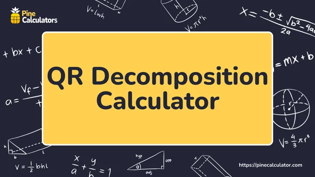 QR Decomposition Calculator with Steps