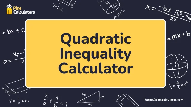 quadratic inequality calculator with steps