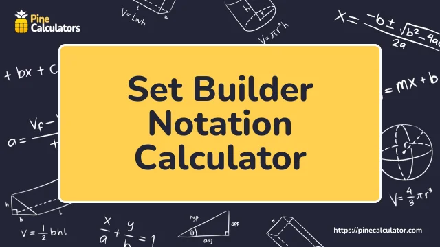 Set Builder Calculator with Steps