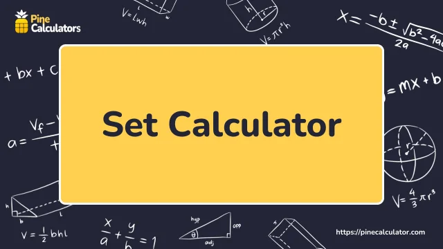 Set calculator with steps