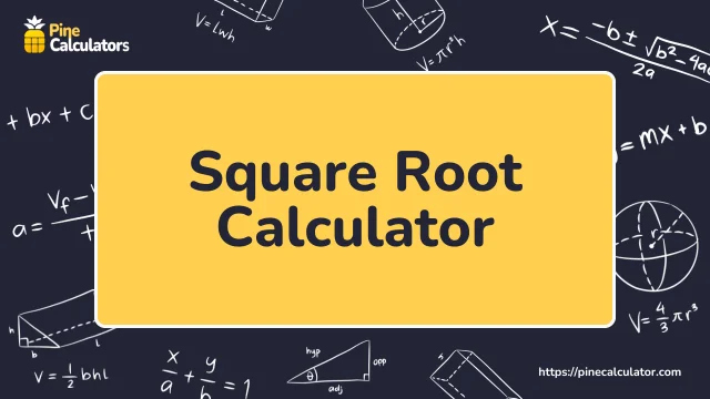 Square Root Calculator with Steps