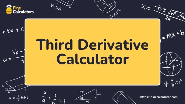 Third Derivative Calculator with Steps