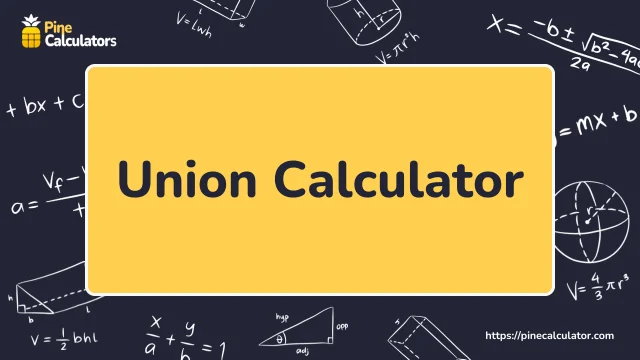 Union calculator with steps