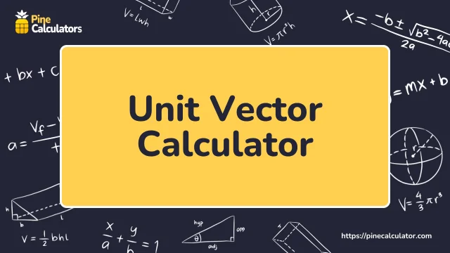 Unit Vector Calculator with Steps