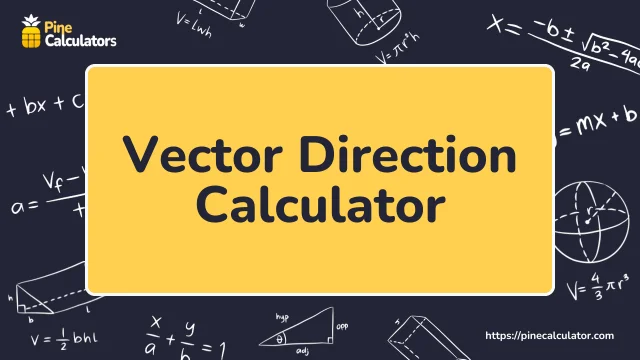 Vector Direction Calculator with Steps