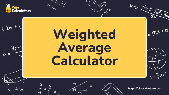 Weighted Average Calculator with Steps