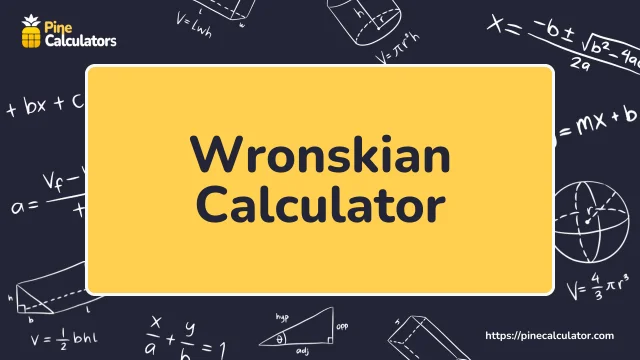 Wronskian Calculator with Steps