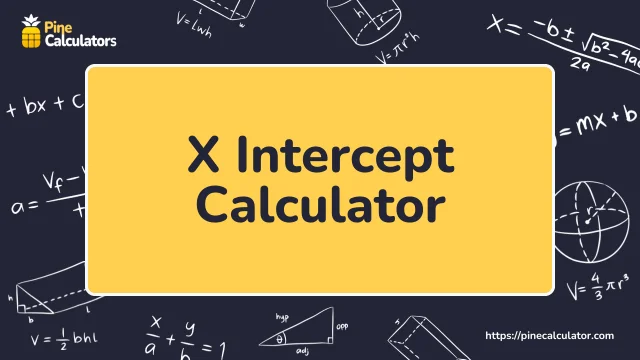 X Intercept Calculator with Steps